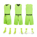 Toptan% 100 polyester basketbol forması spor setleri